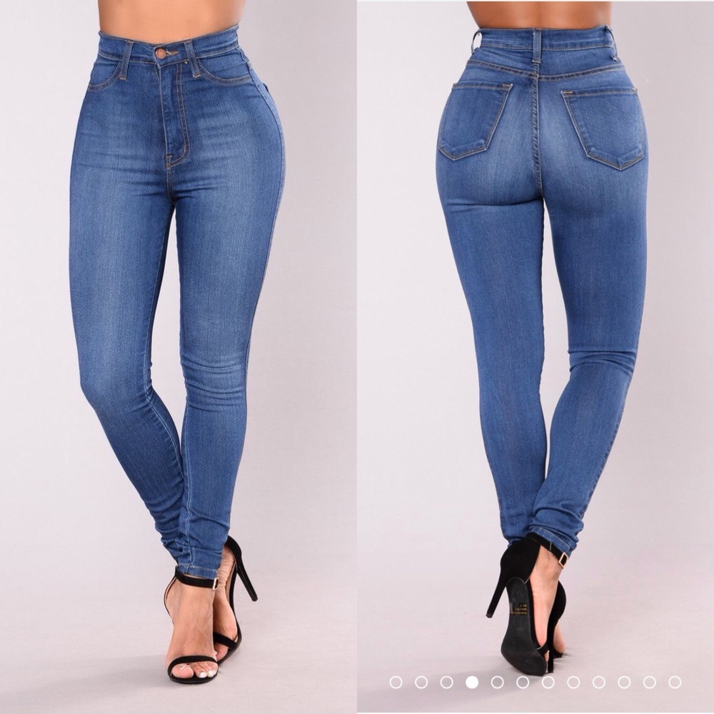 Fashion nova high waist jeans